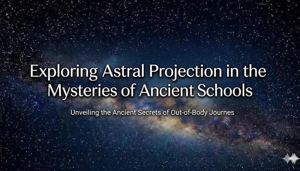 Exploring Astral Projection in the Eleusinian Mysteries of Ancient Schools