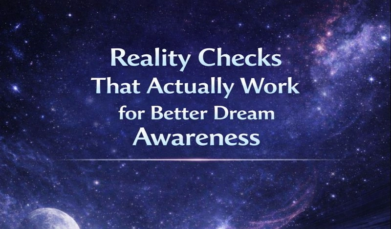 Reality Checks That Actually Work for Better Dream Awareness