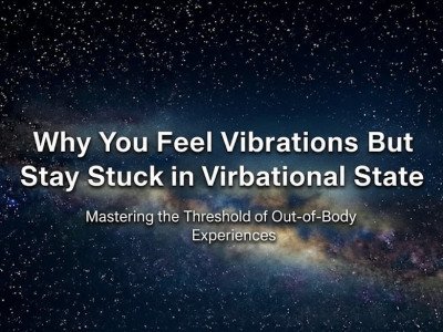 Why You Feel Vibrations But Stay Stuck in Vibrational State